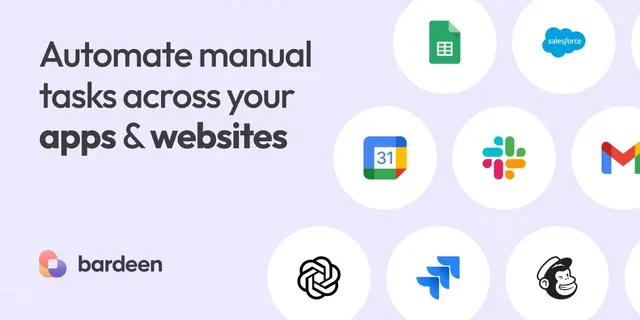 Bardeen - Browser-based automation for GHL workflows preview screenshot