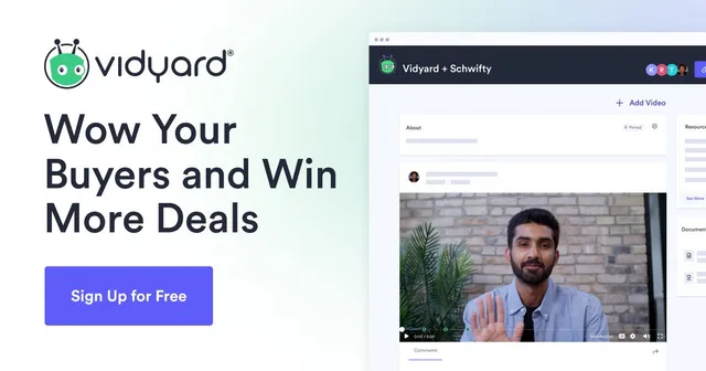 Vidyard - Professional video messaging for sales preview screenshot